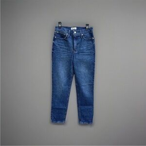 NWT Madewell Tall Classic Straight Jeans Corson Wash 26